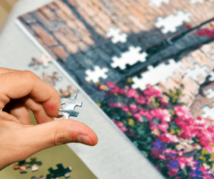 How to Flip a Puzzle Over