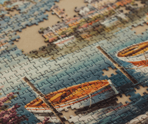 what to do with finished jigsaw puzzles