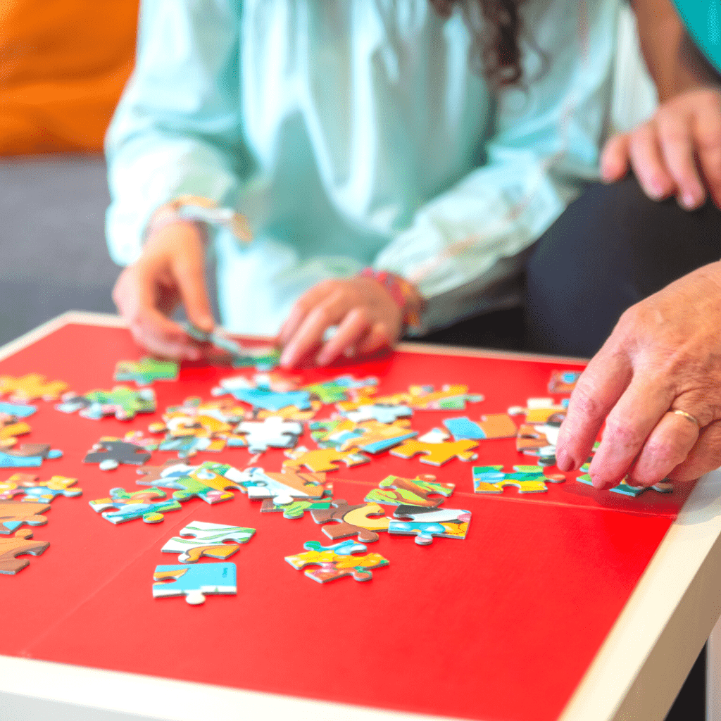 how to start a jigsaw puzzle