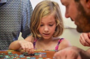 Engaging All Family Members in Jigsaw Puzzle-solving Sessions