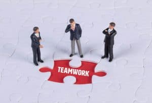 solving jigsaw puzzles as a team