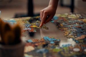 staying patient with jigsaw puzzles