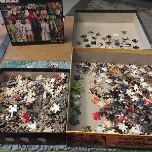Star Wars Action Figures (1000 Pieces) from Buffalo Games & Puzzles - Sorting
