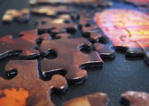 how to tape a jigsaw puzzle
