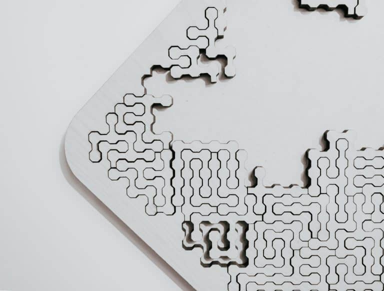 The Evolution of Puzzle Piece Materials